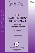 The Lamentations of Jeremiah SSAATTBB choral sheet music cover